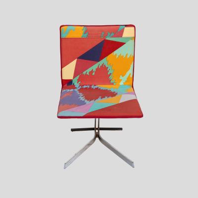 Saporiti Set of 4 dining chairs by Saporiti Italia