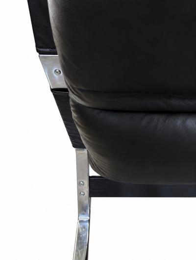  Saporiti Vittorio Introini for Saporiti Italia P60 Lounge Chair P61 Ottoman Italy 1970