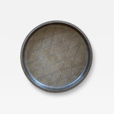  Saxbo Large Centerpiece Bowl in Gray Tones by Eva Staehr Nielsen for Saxbo