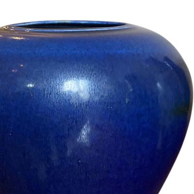  Saxbo Vase in Saturated Blue Glaze by Saxbo