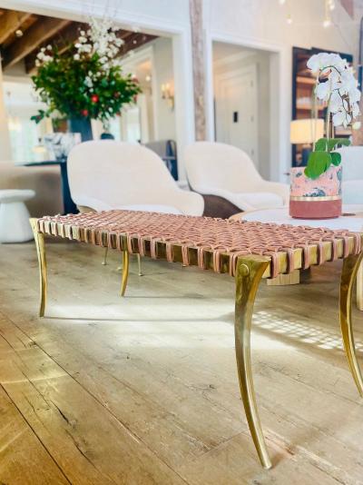  Scala Luxury KLISMOS BRASS BENCH