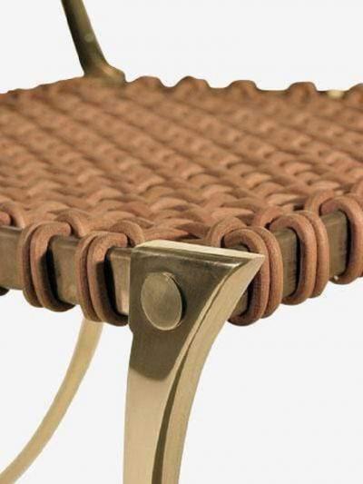  Scala Luxury KLISMOS BRASS CHAIR