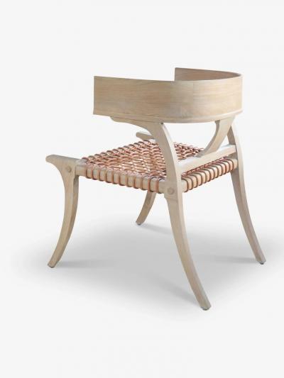  Scala Luxury KLISMOS LOW BACK CHAIR IN TEAK