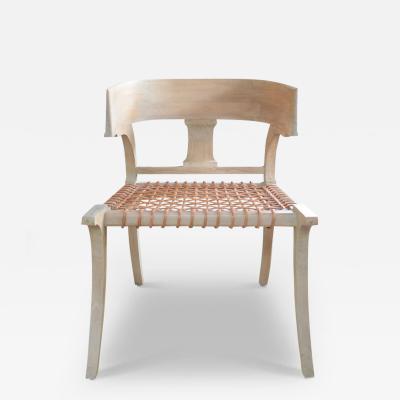  Scala Luxury KLISMOS LOW BACK CHAIR IN TEAK