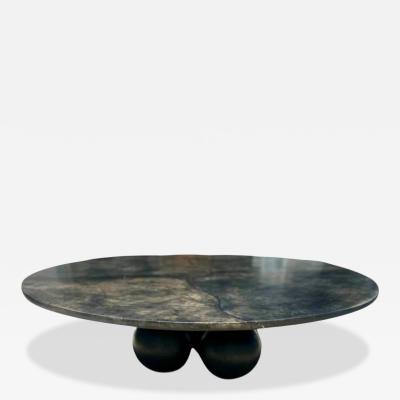  Scala Luxury Modern Scala Luxury Polished Parchment Cocktail Table The Sphere