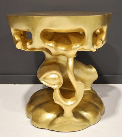  Scala Luxury Scala Luxury Gold Leaf Truffle Trunk Table