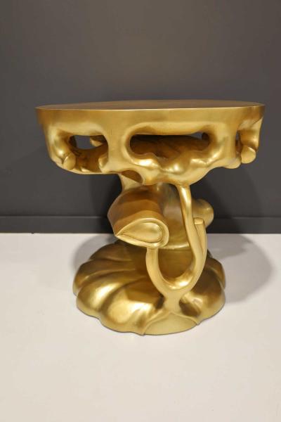  Scala Luxury Scala Luxury Gold Leaf Truffle Trunk Table
