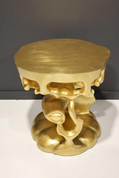  Scala Luxury Scala Luxury Gold Leaf Truffle Trunk Table