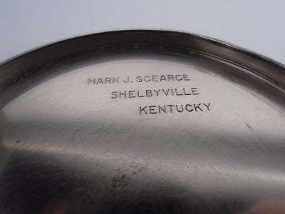  Scearce Pair of Scearce I Like Ike Eisenhower Era Sterling Silver Mint Juleps