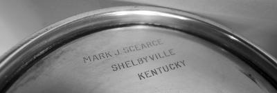  Scearce Rare JFK Era Sterling Silver Mint Julep Cup by Scearce of Kentucky