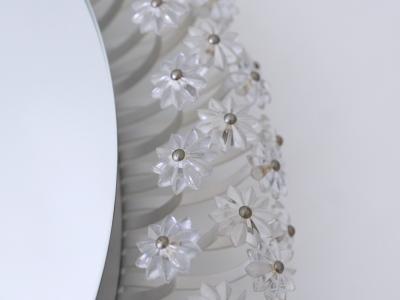  Sch ninger Decorative Mid Century Modern Backlit Wall Mirror by Scho ninger Germany 1960s