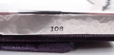  Scharling Co American Craftsman Hand Hammered Sterling Silver Picture Frame