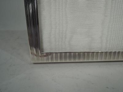  Scharling Co Antique American Art Deco Sterling Silver Picture Frame