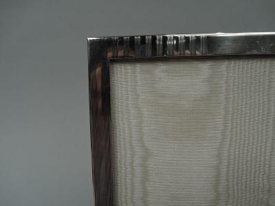  Scharling Co Antique American Art Deco Sterling Silver Picture Frame