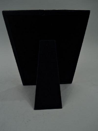  Scharling Co Antique American Art Deco Sterling Silver Picture Frame