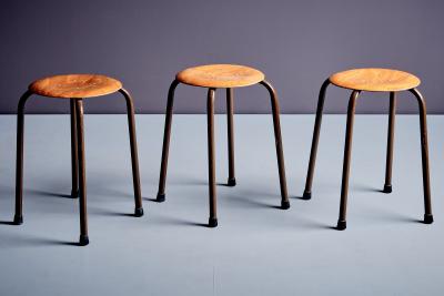  Schell N V Set of three stackable Stools by Schell N V Belfeld