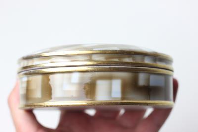  Schierholz Sohn Bauhaus Spritzdekor Covered Porcelain Box by Schierholz Sohn 1925 Germany