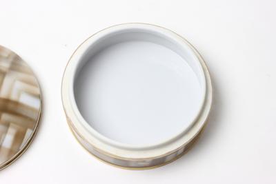  Schierholz Sohn Bauhaus Spritzdekor Covered Porcelain Box by Schierholz Sohn 1925 Germany