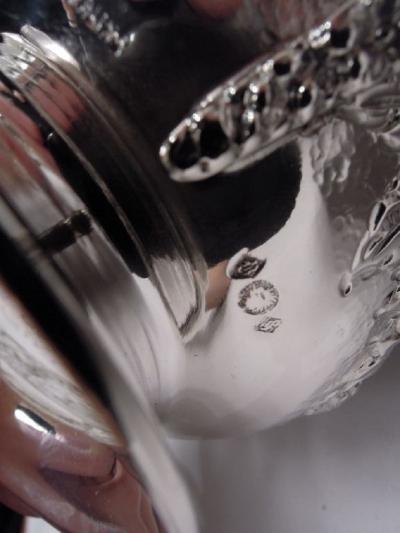  Schofield Co Set of 12 Schofield Baltimore Holders with Lenox Bouillon Inserts