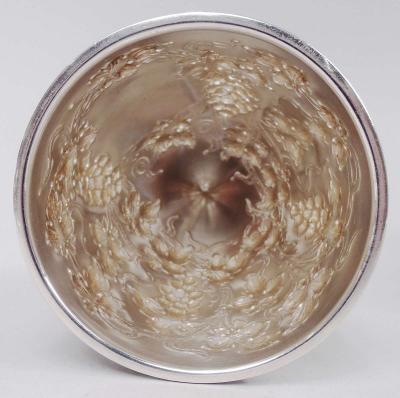  Schofield Co Set of 12 Schofield Baltimore Sterling Silver Grapevine Goblets