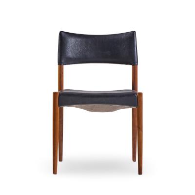 Schou Andersen M belfabrik Villy Schou Andersen Mid Century Danish Teak Dining Chairs Set of 4