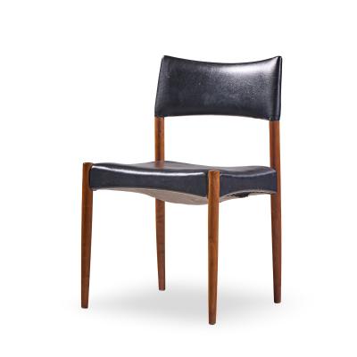  Schou Andersen M belfabrik Villy Schou Andersen Mid Century Danish Teak Dining Chairs Set of 4