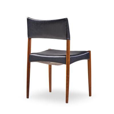  Schou Andersen M belfabrik Villy Schou Andersen Mid Century Danish Teak Dining Chairs Set of 4
