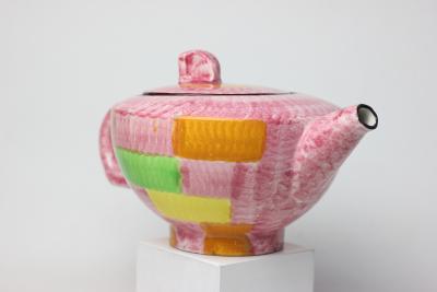  Schramberger Majolikafabrik Schramberger Majolikafabrik Bauhaus Teapot Design by Eva Zeisel 1928 Germany