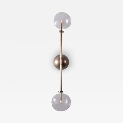  Schwung Contemporary Brass Wall Lamp by Schwung