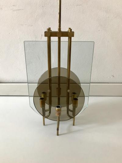  Sciolari Lighting 1960s Modernist Italian Ceiling Light