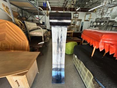  Sciolari Lighting Italian Modern Tessellated Marble Floor Lamp