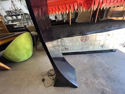  Sciolari Lighting Italian Modern Tessellated Marble Floor Lamp