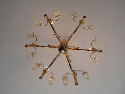  Sciolari Lighting Sciolari Chandelier with Six Lights 1970