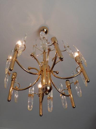  Sciolari Lighting Sciolari Chandelier with Six Lights 1970
