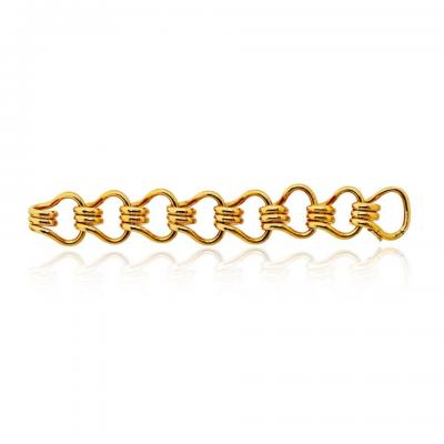  Seaman Schepps Seaman Schepps 22K Yellow Gold Mousetrap 8 Inches Bracelet