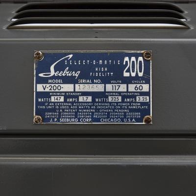  Seeburg 100 Record Retro American Seeburg Select O Matic V 200 Jukebox