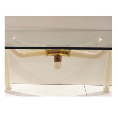  Seguso A Murano Glass Cocktail Table by Seguso