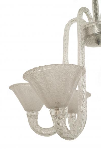  Seguso Italian 1940s Chandelier