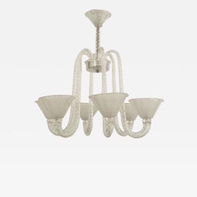  Seguso Italian 1940s Chandelier