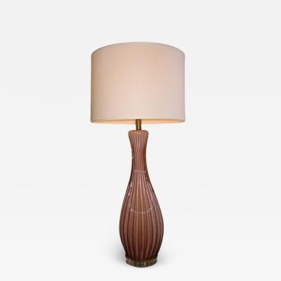  Seguso Large Table Lamp