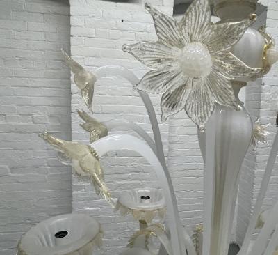  Seguso Murano Seguso Floral Chandelier