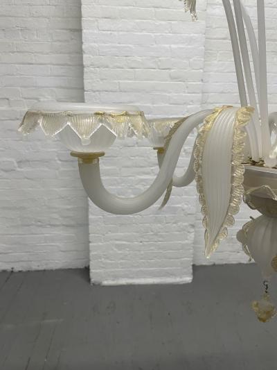  Seguso Murano Seguso Floral Chandelier