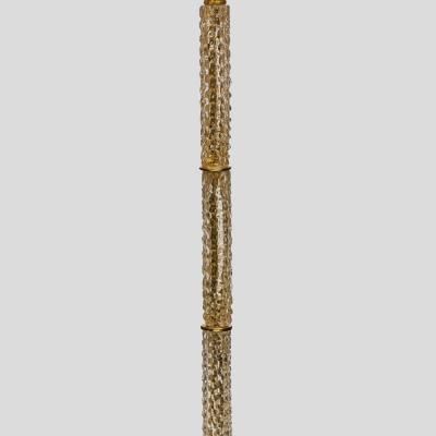  Seguso Seguso Vetri d Arte 1950s brass and glass floor lamp by Seguso Vetri D Arte