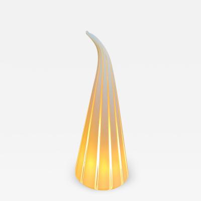  Seguso Seguso Vetri d Arte 1960s Seguso Vetri d Arte Murano Sculptural Glass Table Lamp Italy