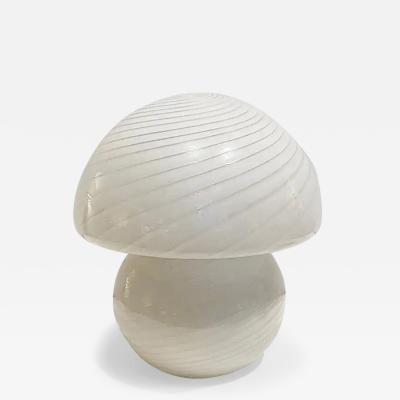  Seguso Seguso Vetri d Arte 1970s Vintage Vetri Blown Murano Glass Mushroom Lamp