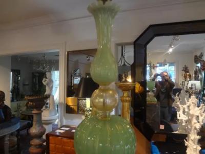  Seguso Seguso Vetri d Arte Large Murano Glass Lamp by Seguso