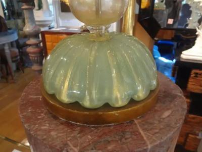  Seguso Seguso Vetri d Arte Large Murano Glass Lamp by Seguso