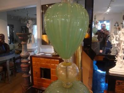  Seguso Seguso Vetri d Arte Large Murano Glass Lamp by Seguso