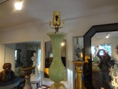  Seguso Seguso Vetri d Arte Large Murano Glass Lamp by Seguso