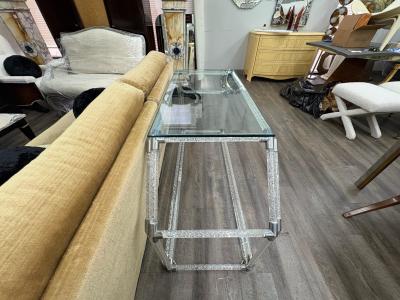  Seguso Seguso Vetri d Arte Murano Glass Console Table By Seguso